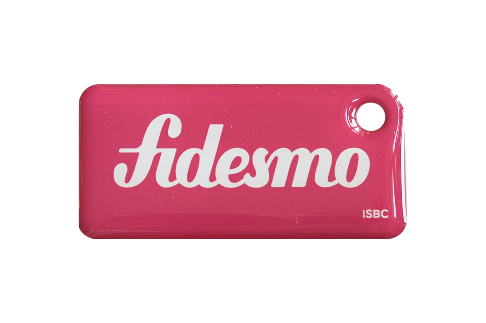 Fidesmo Signature Pink Tag